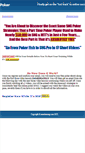 Mobile Screenshot of poker.membersnap.com