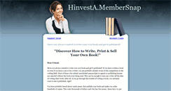 Desktop Screenshot of hinvesta.membersnap.com